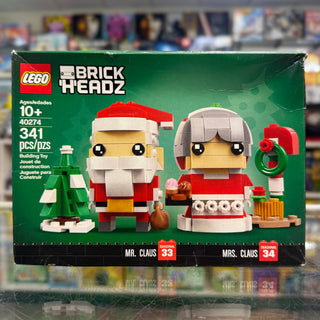 Mr. Claus & Mrs. Claus, 40274 Building Kit LEGO®