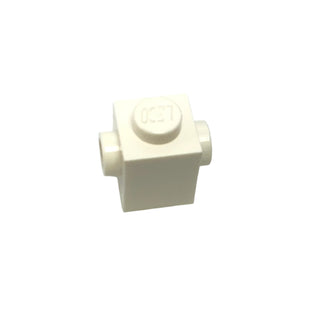 Brick, Modified 1x1 with Studs on 2 Sides (Opposite), Part# 47905 Part LEGO® White