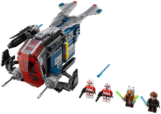 Coruscant Police Gunship, 75046 Building Kit LEGO®