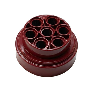 Wheel 32mm D. x 15mm Technic, Part# 60208 Part LEGO® Dark Red Very Good