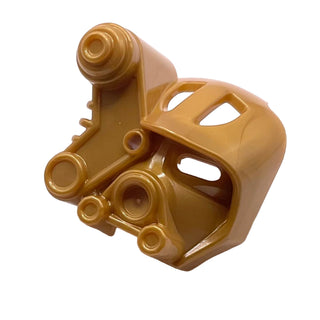 Bionicle Mask of Ice, Part# 19064 Part LEGO® Pearl Gold