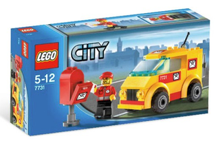Mail Van, 7731-1 Building Kit LEGO®