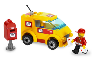 Mail Van, 7731-1 Building Kit LEGO®