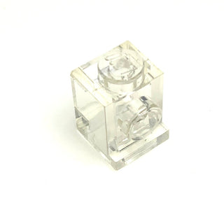 Brick, Modified 1x1 with Headlight, Part# 4070 Part LEGO® Trans-Clear