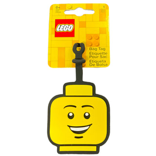 Bag/Luggage Tag, Silicone, LEGO® Minifigure Head, 51167 Gear LEGO®