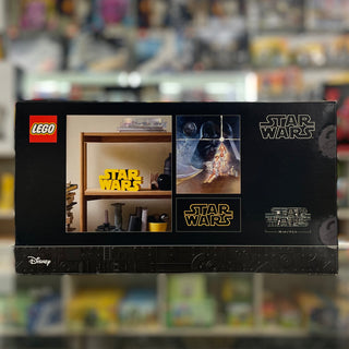 Brick-Built Star Wars Logo, 75407 Building Kit LEGO®