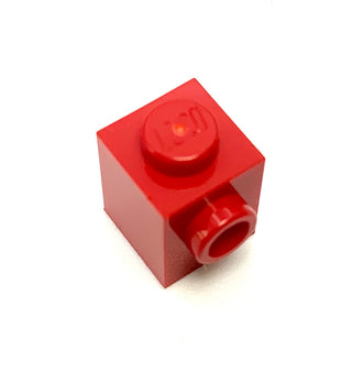 Brick, Modified 1x1 with Stud on Side, Part# 87087 Part LEGO® Red 1 Part