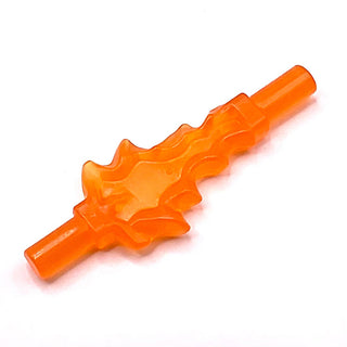 Power Burst, Bolt Small with Bar Ends, Part# 35032c Part LEGO® Trans-Orange
