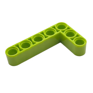 Technic, Liftarm, Modified Bent Thick L-Shape 3x5, Part# 32526 Part LEGO® Lime