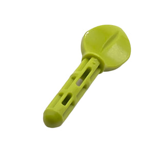 Technic, Pin 3L with Friction Ridges and Leaf on End, Part# 37429 Part LEGO® Lime