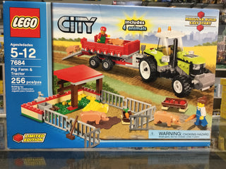 Pig Farm & Tractor, 7684 Building Kit LEGO®