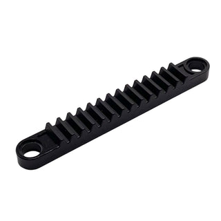 Technic, Gear Rack 1x8 with Holes, Part# 6630 Part LEGO® Black