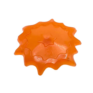 Power Burst, Shield Large with Bar End, Part# 35032e Part LEGO® Trans-Orange
