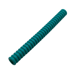 Hose, Ribbed 7mm D. 9L / 7.2 cm, Part# 78c09 Part LEGO® Dark Turquoise