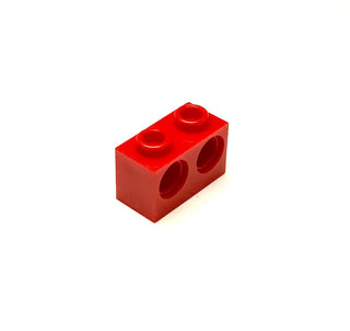 Technic, Brick 1x2 with Holes, Part# 32000 Part LEGO® Red  