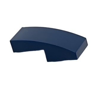 Slope, Curved 2 x 1 x 2/3, Part# 11477 Part LEGO® Dark Blue 1 Part