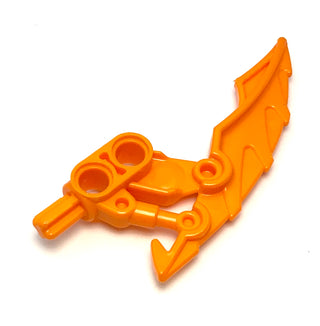 Bionicle Weapon Mahri Matoran Blade, Part# 57563 Part LEGO® Orange