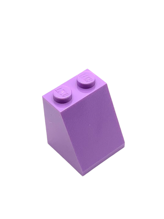 Slope 65 2x2x2 with Bottom Tube, Part# 3678b Part LEGO® Medium Lavender 1 Part