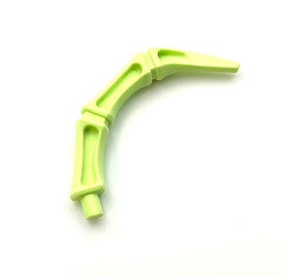 Appendage Bony Small with Bar End (Leg/Rib/Tail), Part# 15064 Part LEGO® Yellowish Green  