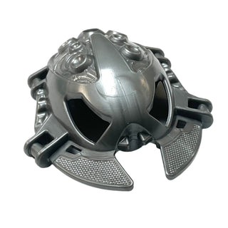 Hero Factory Mask, Insect, Part# 98581 Part LEGO® Very Good/Flat Silver
