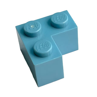 Brick 2x2 Corner, Part# 2357 Part LEGO® Maersk Blue 1 Part