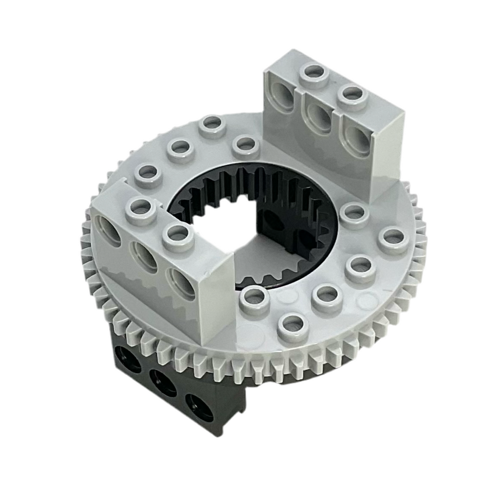 Technic Turntable 56 Tooth Extended Arms with Light Bluish Gray