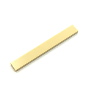Tile 1x8, Part# 4162 Part LEGO® Tan 1 Part