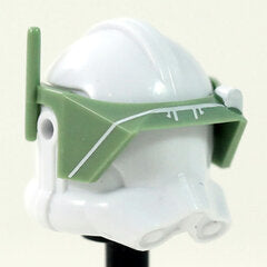 Detail Sand Green Visor Style- CAC Custom Headgear Accessory Clone Army Customs White