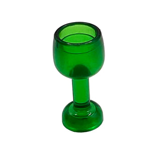 Minifigure, Utensil Goblet Large, Part# 33061 Part LEGO® Trans-Green