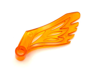 Wing with Pin Hole, Part# 15105 Part LEGO® Trans-Orange  