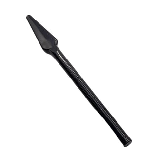 Minifigure Weapon, Pike/Spear Handle with Flat End, Part# 93789 Part LEGO® Black