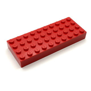 Brick 4x10, Part# 6212 Part LEGO® Red Very Good
