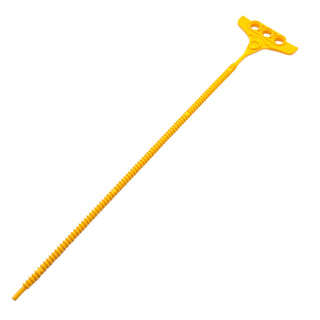 Rip Cord 5x23 Round, Flat Handle Edge, Part# 11126 Part LEGO® Bright Light Orange Very Good