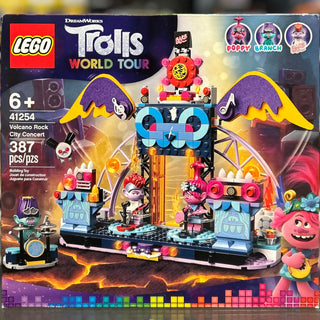 Trolls Volcano Rock City Concert 41254 Building Kit LEGO®