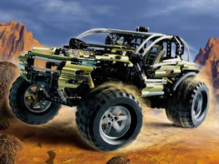 4 X 4 Off-Roader, 8466-1 Building Kit LEGO®