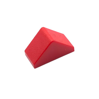 Slope 45 2x1 Double with Bottom Stud Holder, Part# 3044c Part LEGO® Red