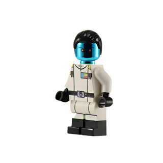 ADMIRAL THRONE CHROME BLUE Star Wars Custom Printed Lego Minifigure Custom minifigure BigKidBrix