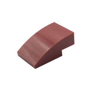 Slope Curved 3x2, Part# 24309 Part LEGO® Dark Red 1 Part