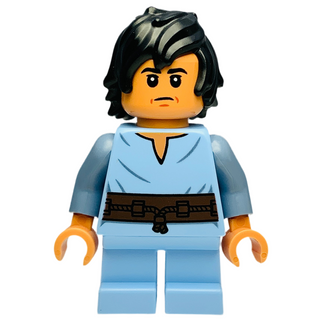 Boba Fett, Young - Bright Light Blue Shirt. sw1407 Minifigure LEGO® Like New