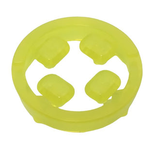 Rock Faceted with Small Pin (Infinity Stone), 4 on Sprue, Part# 36451 Part LEGO® Trans-Yellow