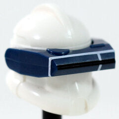 Detail White Print Dark Blue Macrobinoculars- CAC Custom Headgear Accessory Clone Army Customs