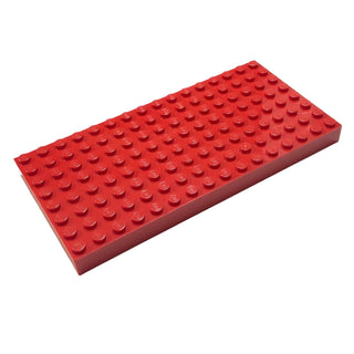 Brick 8 x 16, Part# 4204 Part LEGO® Red Very Good