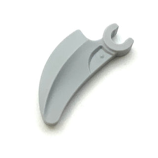 Barb/Claw/Horn/Tooth with Clip, Curved, Part# 16770 Part LEGO® Light Bluish Gray  