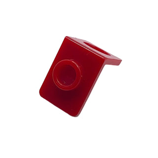 Minifigure Neck Bracket with back Stud (Thin Back wall), Part# 42446 Part LEGO® Dark Red