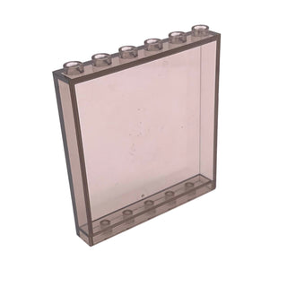 Panel 1x6x5, Part# 59349 Part LEGO® Trans-Brown 1 Part