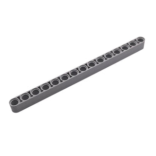 Technic, Liftarm Thick 1 x 15, Part# 32278 Part LEGO® Light Bluish Gray