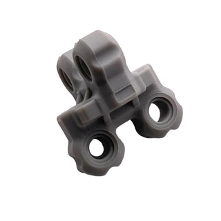 Technic, Spike Connector Flexible with 4 Holes Perpendicular, Part# 45574 Part LEGO® Light Bluish Gray Very Good