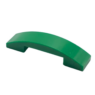Slope, Curved 4 x 1 x 2/3 Double, Part# 93273 Part LEGO® Green 1 Part
