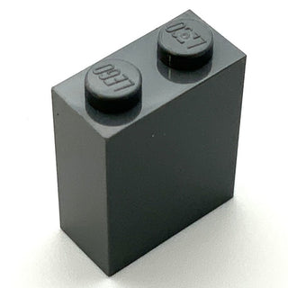 Brick 1x2x2 with Inside Stud Holder, Part# 3245c Part LEGO® Dark Bluish Gray  