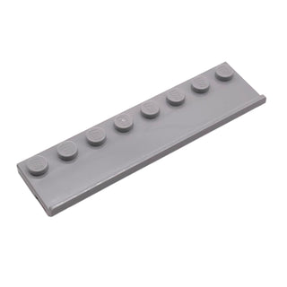 Plate, Modified 2x8 with Door Rail, Part# 30586 Part LEGO® Light Bluish Gray